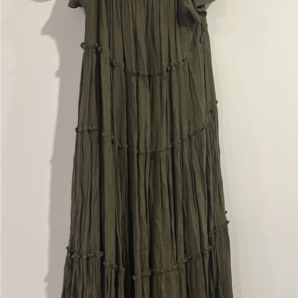 Olive Green Maxi Dress